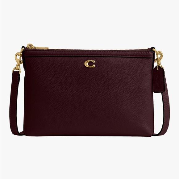 Coach Handbags - Coach Legacy Crossbody Bag Merlot/Brass